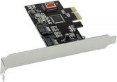 InLine PCIe kaart - 2x SATA300