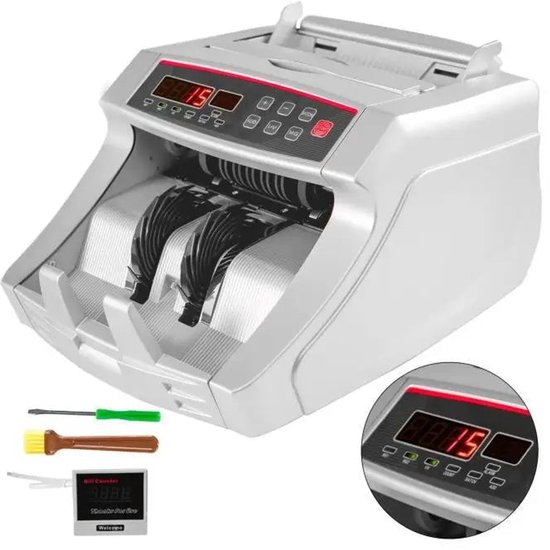 Biljetteller met valsgelddetectie f9 - Geldtelmachines Biljetteller met valsgelddetectie f9 - Geldtelmachines