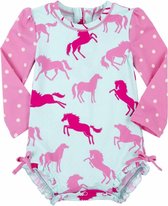 Hatley badpak lange mouw Ponies - 6-9 maand