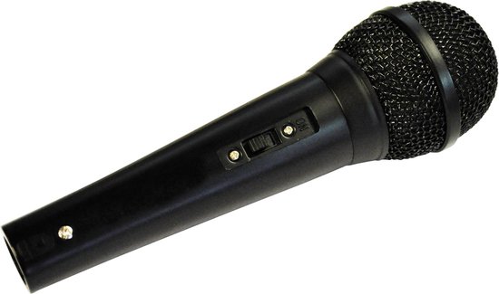 Microphone karaoké filaire Mr Entertainer - XLR - Jack 6,35 mm