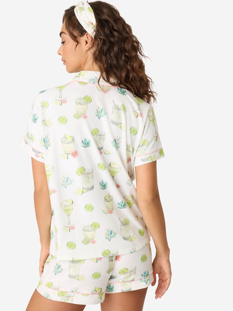 P.J. SALVAGE CO. Pyjama Limes & Sunshine gebroken wit