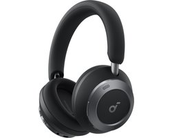 Soundcore Space One Pro by Anker - Draadloze Over-ear Koptelefoon Zwart - Headphones - Active Noise Cancelling, Multipoint Connection, 60 uur Accuduur, Bluetooth 5.3, LDAC, Hi-Res Certified, klein opvouwbaar