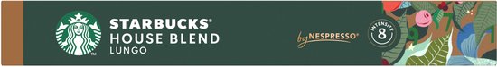 Starbucks by Nespresso capsules House Blend - 10 koffiecups x 12 doosjes