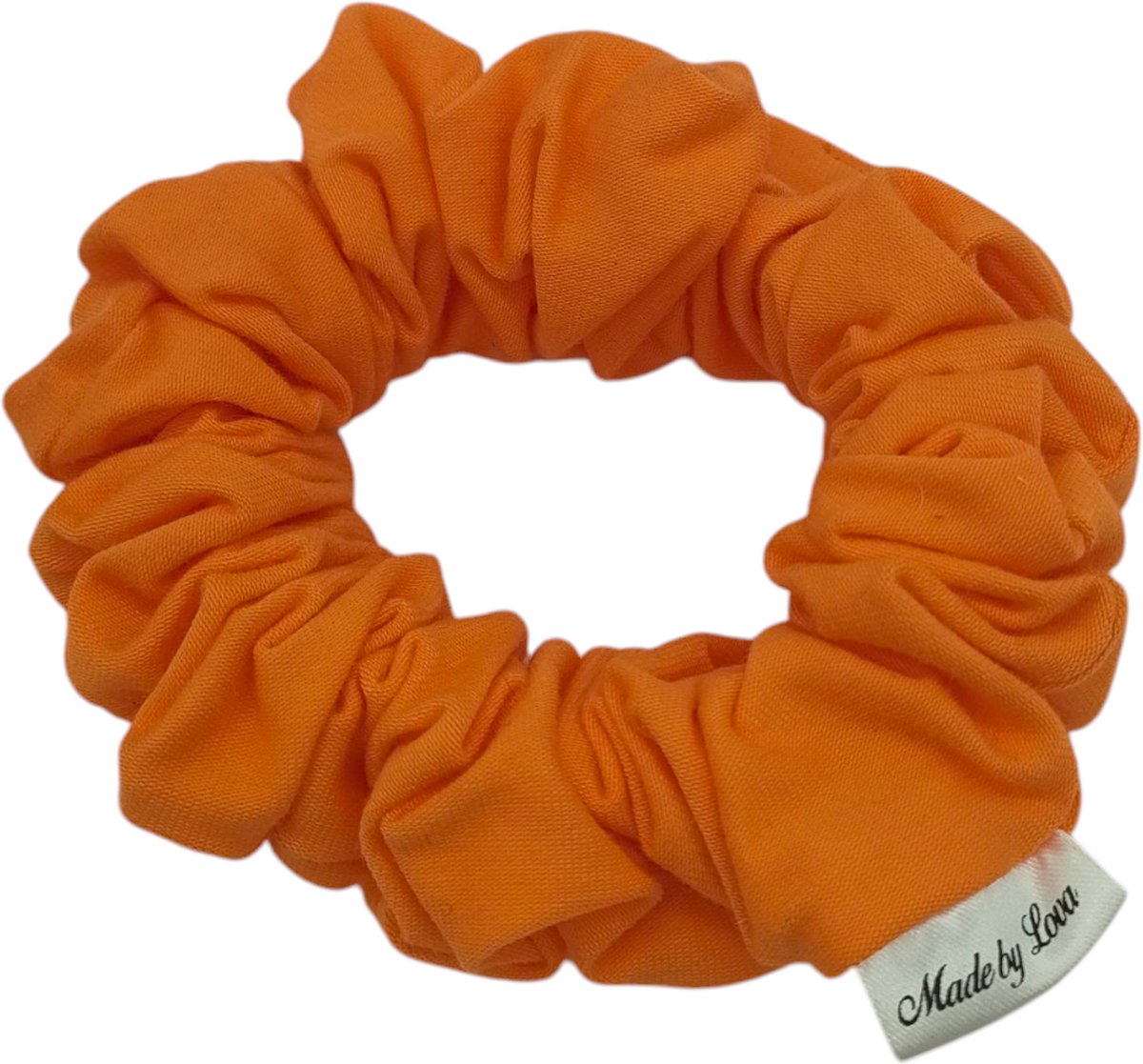 Scrunchie - haaraccessoire - koningsdag - oranje - haarelastiek - voetbal - zomer