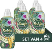 Bol.com Robijn Collections Wasverzachter - Paradise Secret - 4 x 38 wasbeurten - Voordeelverpakking aanbieding