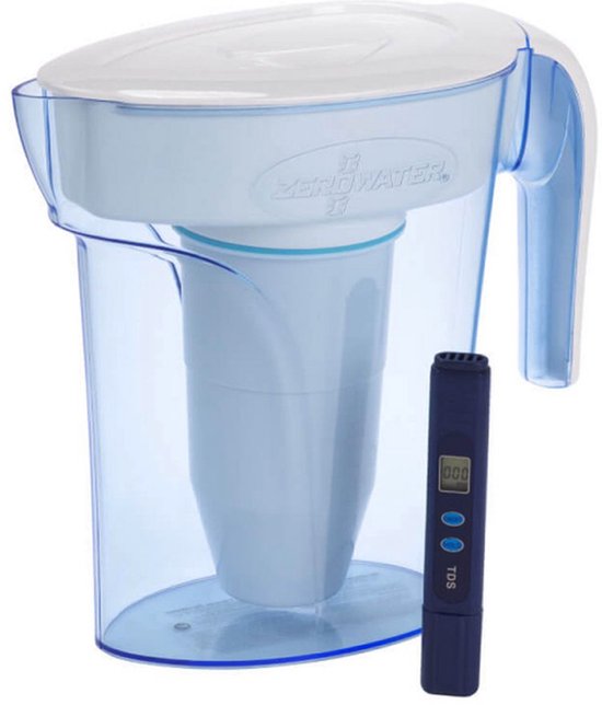 ZeroWater - 1,4 liter Waterfilter kan - met TDS meter