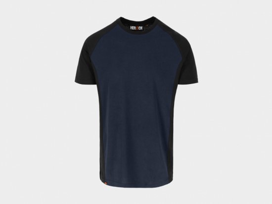 T-shirt Herock Tori manches courtes Bleu marine/ Zwart XXXL
