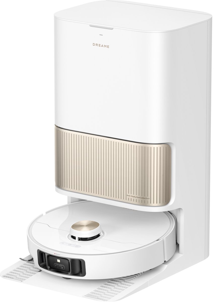 Dreame L40s Pro Ultra Wit– Robotstofzuiger met Dweilfunctie - Automatisch Leegsysteem en Zelfreinigende Dweil - 19.000 Pa Zuigkracht - AI Navigatie - Smart Docking - Geschikt voor Huisdierharen — afbeelding 4
