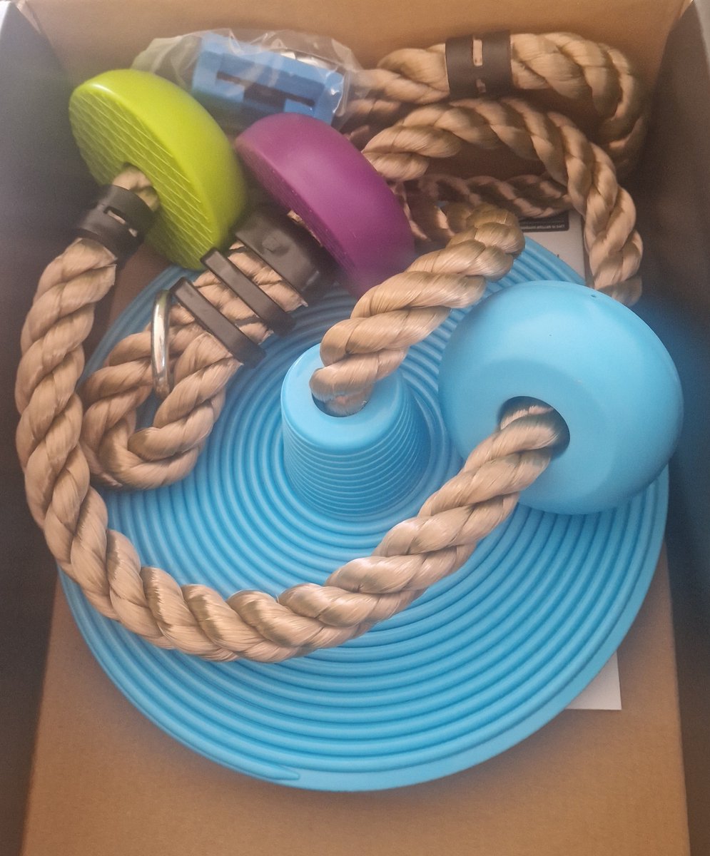 VGEBY Corde de balançoire Corde de Connexion PE Réglable Corde d