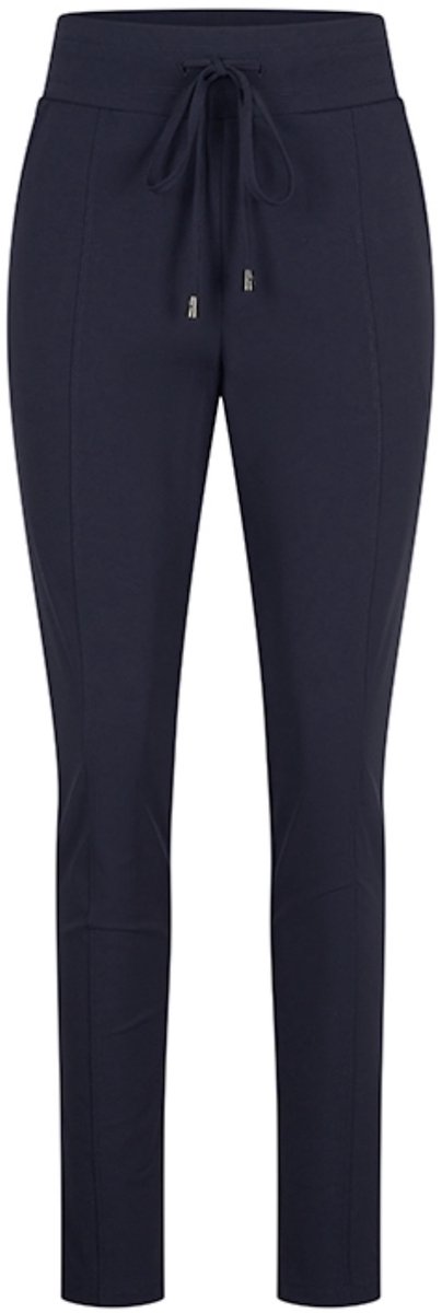 Mi Piace - Travel Stof Skinny Legs Broek - maten: XS S M L XL XXL - Kleuren: Donkerblauw, Zwart en Kit
