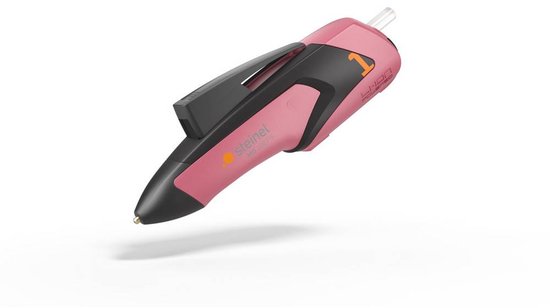 Steinel Mobileglue 1007-S R Stylo à colle sans fil + chargeur, + câble de charge, + témoin d'état de charge, mode Éco 7