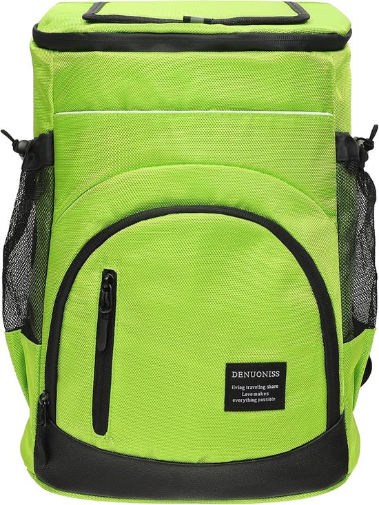 CityBAG - Geïsoleerde rugzak, 35 x 49 x 25 cm, zwart, voor keuken- en levensmiddelbestellingen
