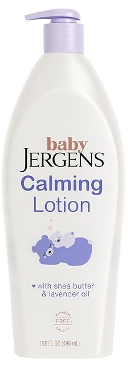 Jergens - Baby Kalmerende Bodylotion met Lavendelolie en Sheaboter – 497 ml