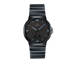 Junghans Force Mega Solar 18/1400.44 - horloge - heren - zonne-energie - radiogestuurd - keramisch - mannen - luxe - horloge