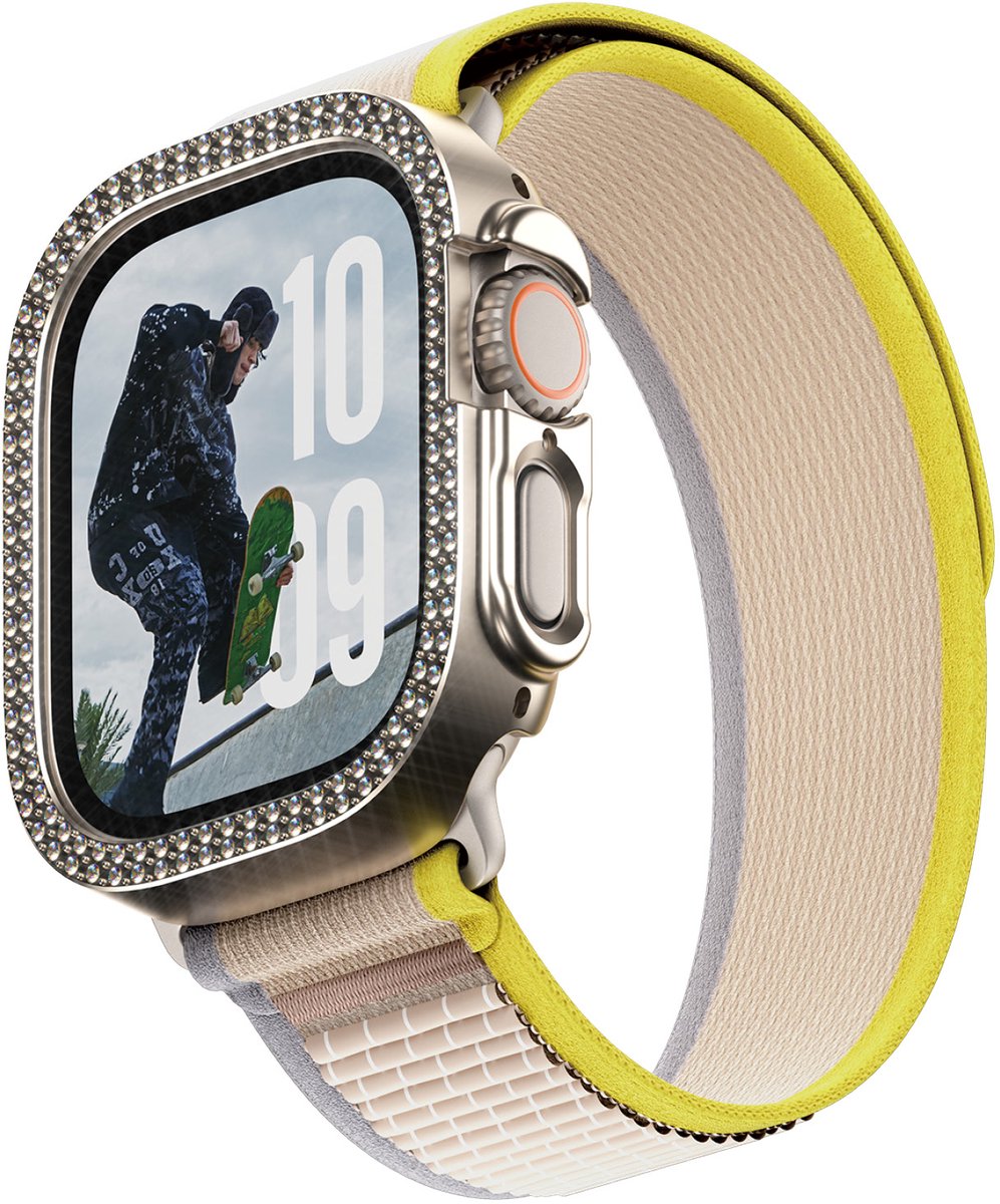 SAFE by PanzerGlass Bling Bumper voor de Apple Watch Ultra 1/2/3 - 49 mm - Gold