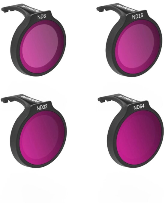 50CAL filterset DJI Neo – ND8/ND16/ND32/ND64