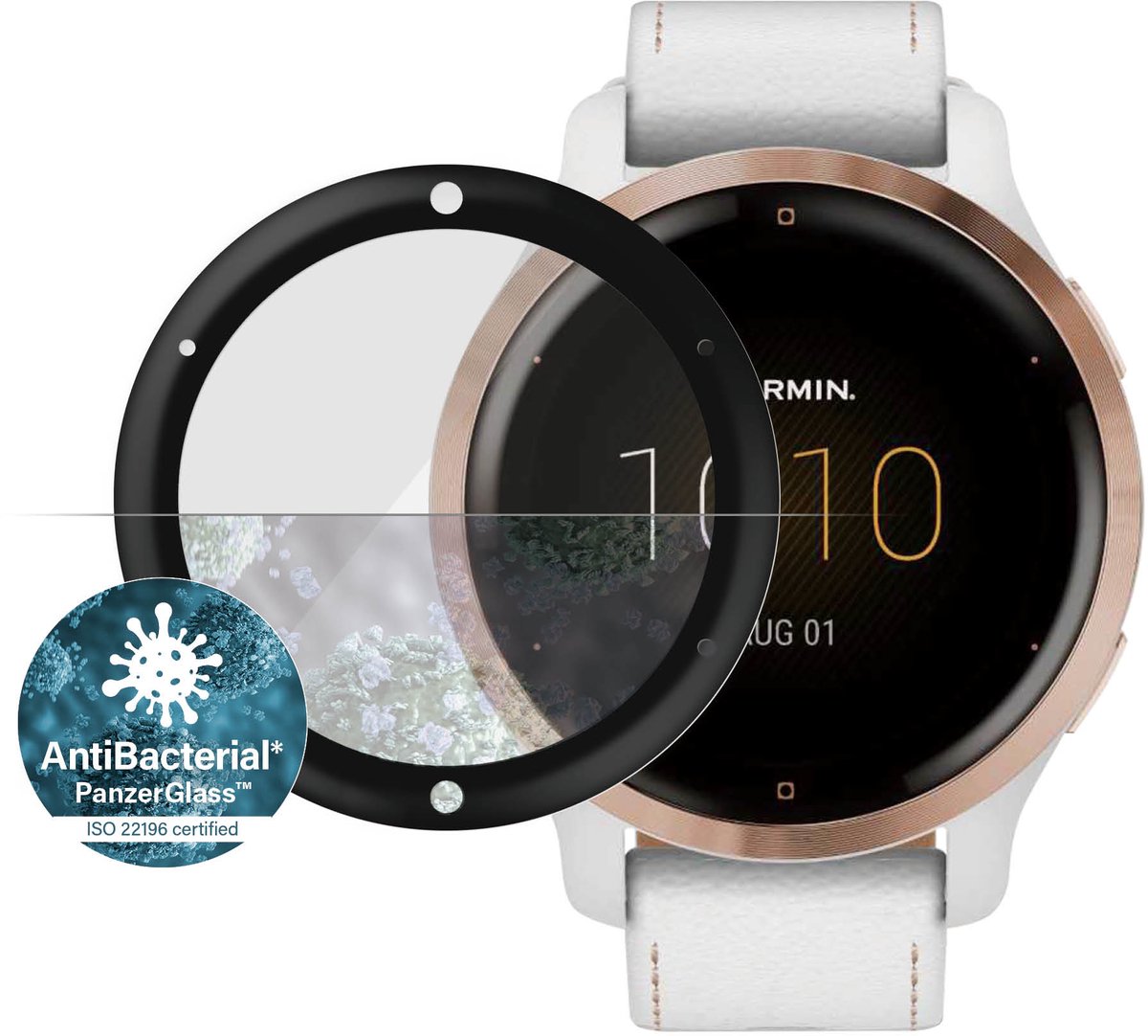 PanzerGlass - Garmin Venu 2S / Vivoactive 4S Screen Protector