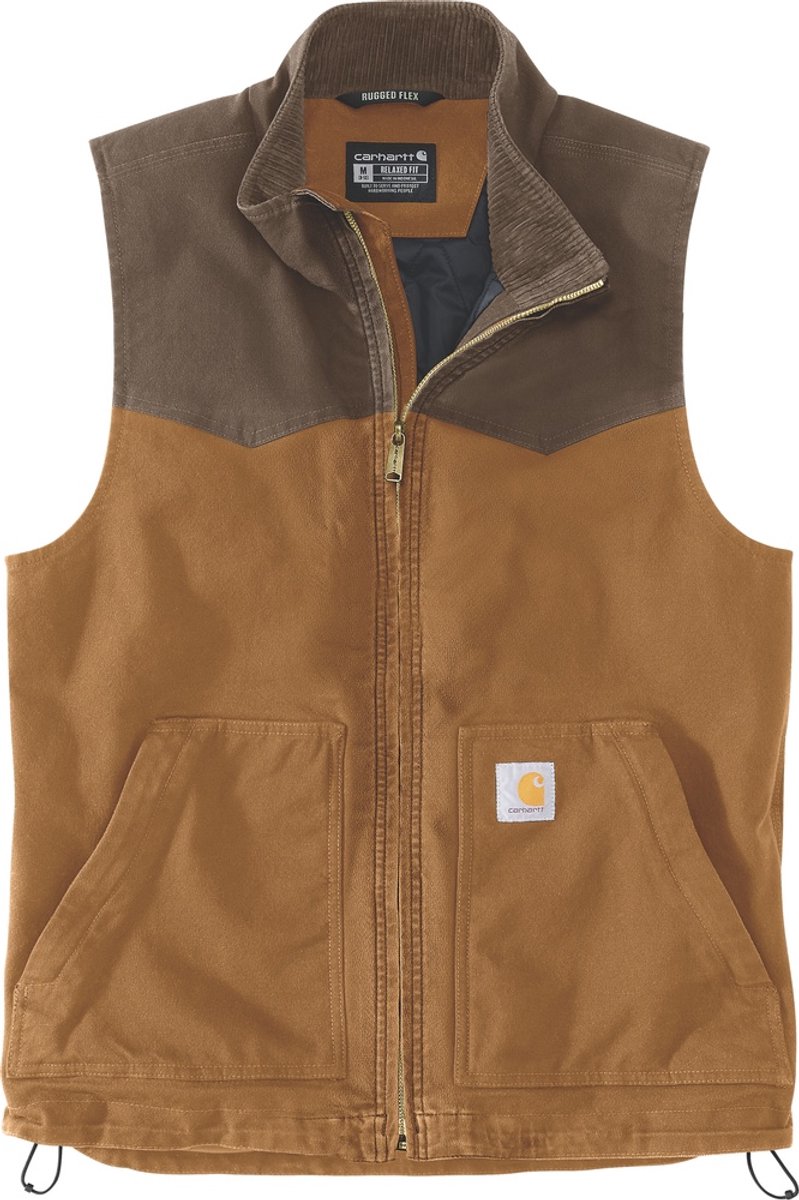 Carhartt Weste Montana Duck Vest 106433 Carhartt /Coffee-M Bruin