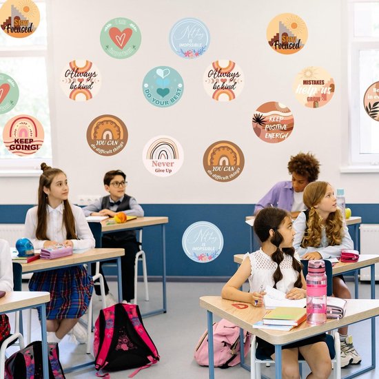 Sproutbrite Math Posters Numbers 1-100 Classroom Decorations for Teachers - Banners Bulletin Board and Wall Decor for Elementary School and High School
