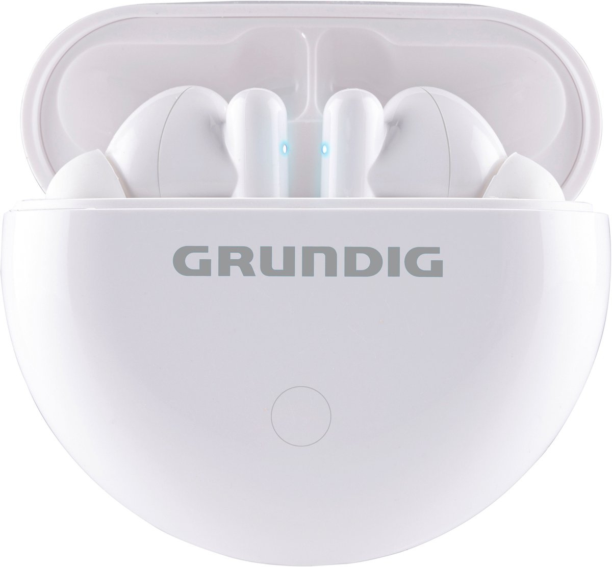 Grundig Draadloze Oordopjes True Wireless Bluetooth 5.0– Oortjes Draadloos met Touch Control – Bluetooth Oordopjes met Batterijduur van 3 uur - In Ear met Microfoon – Wit