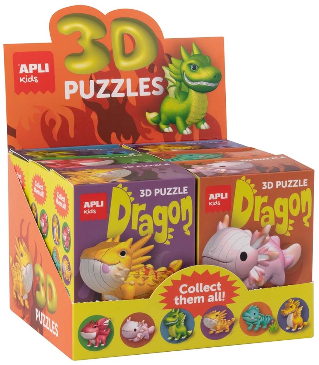 Apli Puzzel Draken Groen