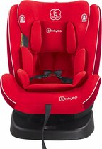 BabyGO autostoel Nova 360° met isoFix Rood (0-36kg)