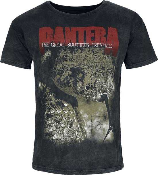 Pantera Great Southem Trendkill Heren T-shirt - zwart - XXL