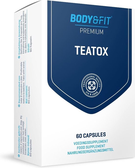 Body & Fit TeaTox - Detox en groene thee supplement