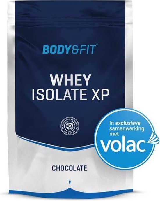 Body & Fit Whey Isolaat XP Proteine Poeder / Whey Protein Eiwitshake 750 gram Chocolade