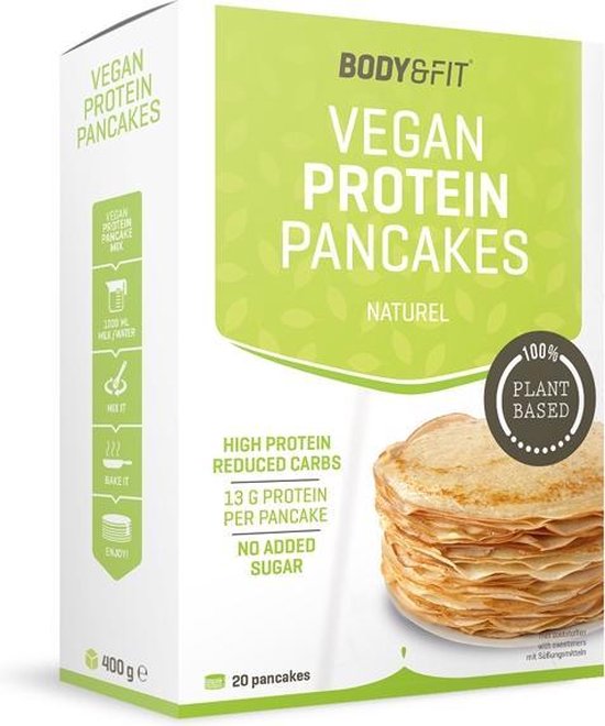 Body & Fit Vegan Protein Pancakes Eiwitrijke pannenkoekenmix 400