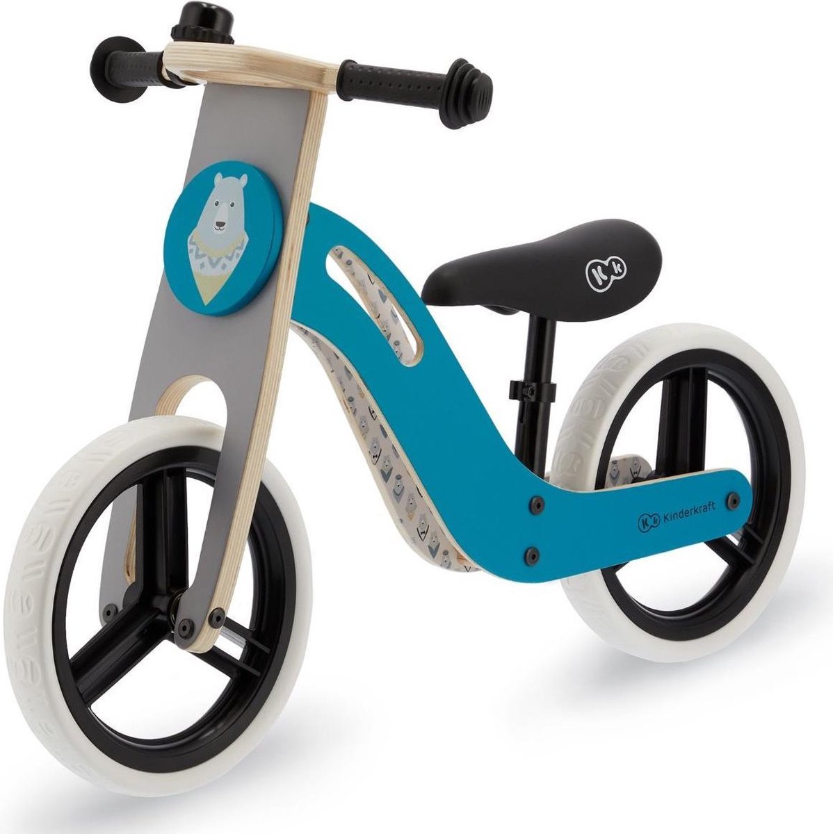 Kinderkraft Houten loopfiets UNIQ