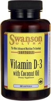 Swanson Health Ultra Vitamine D-3 2000iu W/Coconut Oil