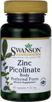 Swanson Health Mineralen - Zinc Picolinate - 60 Capsules