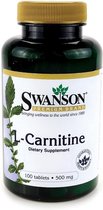 Swanson Health L-Carnitine 500mg - 100 tabletten