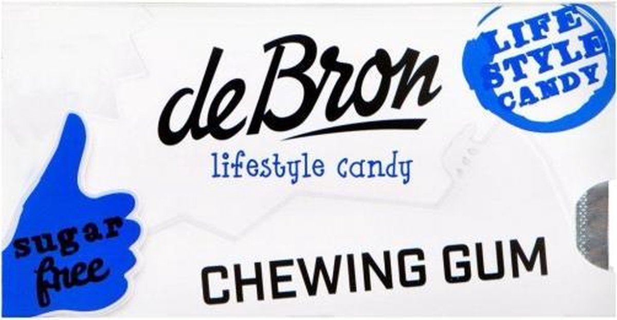 De Bron - Lifestyle Candy Suikervrije Chewing gum