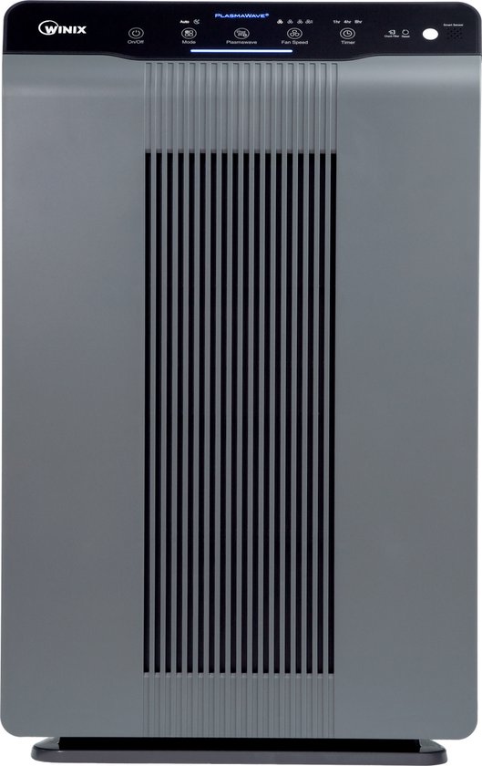 Winix 5300-2 - Luchtreiniger Air Purifier met vervangbaar Hepa + Koolstoffilter + PlasmaWave Technologie - Cadr 390m³ p/u en tot 99m² - Getest en Gecertificeerd op Hooikoorts, Allergie en Fijnstof, Auto en Slaapstand, Timer, Luchtkwaliteit indicator