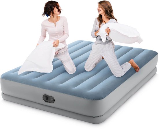 Intex Dura-Beam Comfort luchtbed - Tweepersoons - 152 x 203 x 36 cm - Inclusief reparatiekit van Intex — afbeelding 3