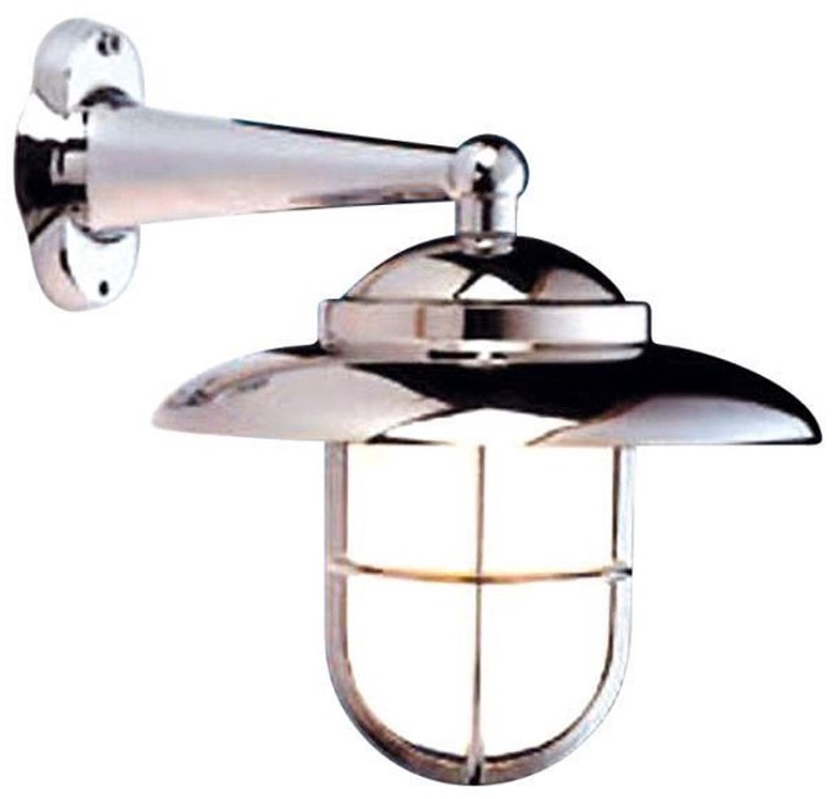 Foresti & Suardi chromen Wandlamp Fissiaggio