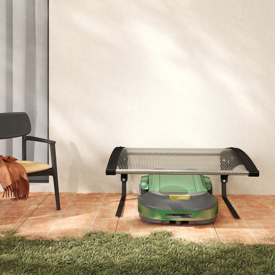 Robotmaaier, 81 x 103 x 32 cm, voor garage, dak, carport, grasmaaier, zonwering, weerbestendig, voor tuin, garage, robotmaaier — afbeelding 4