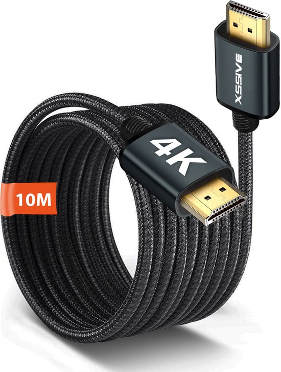 Ototon® 5M Câble HDMI 2.0 Ultra HD Haute Vitesse 4K Premium Haut