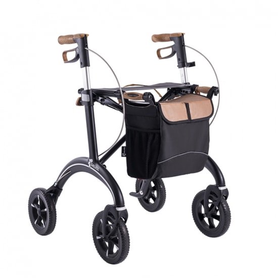 SALJOL Carbon rollator (5 kg) | Matt black