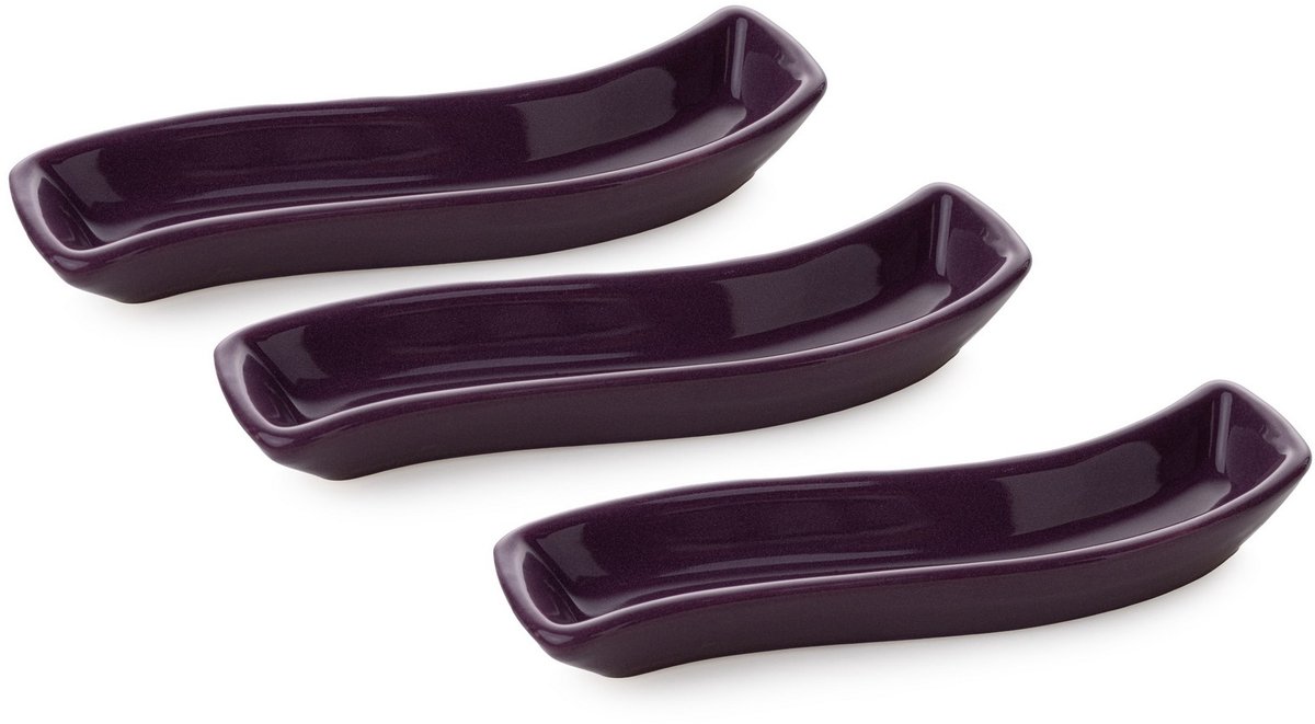 Asir - Bordenset - Paars - 18 x 2,6 cm - 3 Stuks