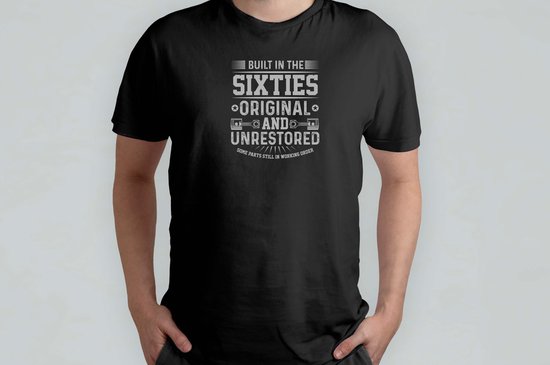 Foto: Built in the sixties original t shirt motorcyclelife dad papa rideordie bikervibes borntoride motorleven motorrijders tweewielen motorrit
