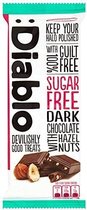 Diablo Dark Chocolate with Hazelnuts (sugar free)