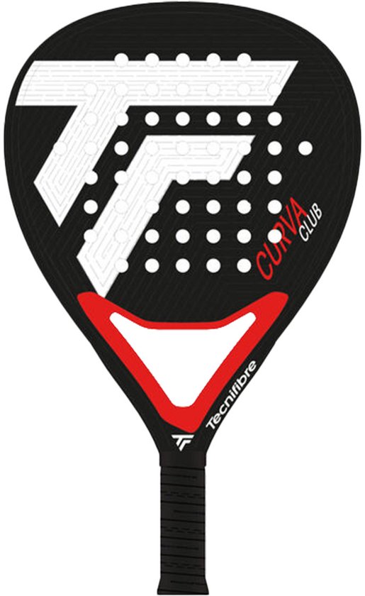 Tecnifibre Curva Club Padelracket Zwart 360 gr