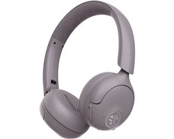 JLab Go Lux ANC Koptelefoon Draadloos – Hybrid Noise Cancelling Hoofdtelefoon – 70 Uur Speeltijd – On Ear Design - Bluetooth Multipoint – Aanpasbare Equalizer Instellingen – Inklapbaar Design Met Zachte Oorkussens - Mauve