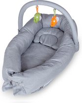 Baninni Babynest Maminto met speelboog Grey