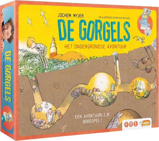 Afbeelding van het spel De Gorgels spel het ondergrondse avontuur