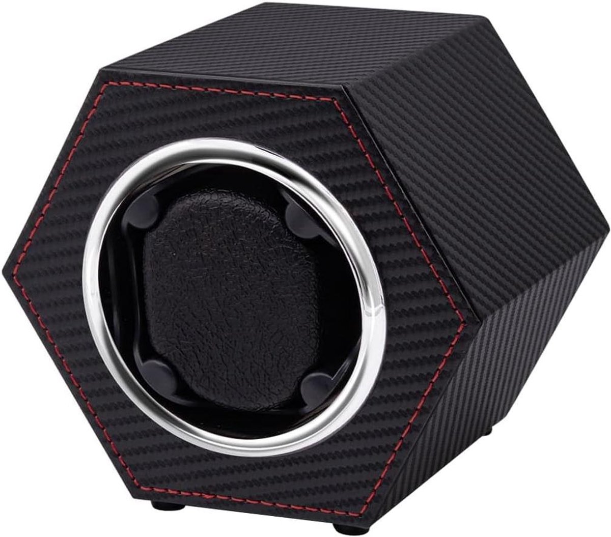 Automatische Horloge Winder Box Enkele Horloge Voor 1 Horloge Display Opslag Met Stille Motor Auto Turner USB C Aangedreven
