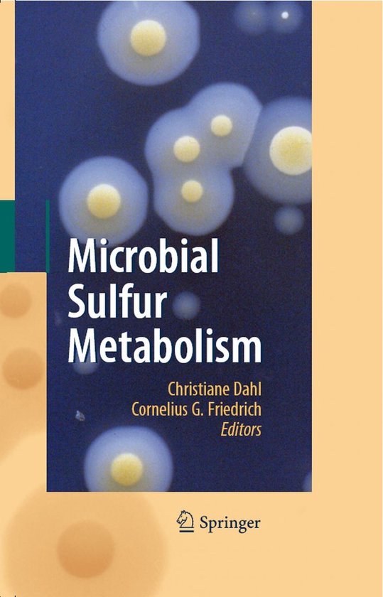 Microbial Sulfur Metabolism - cover